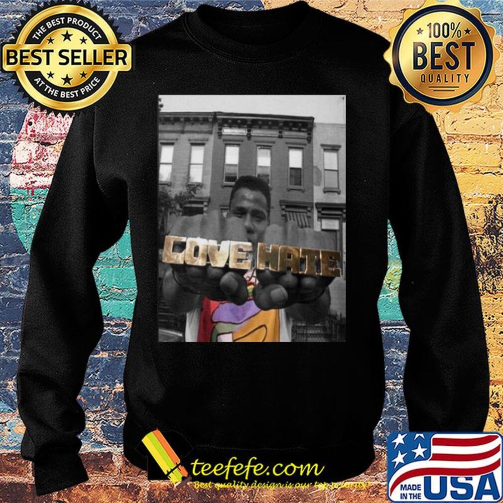 Radio raheem love & hate s Sweater Radio raheem love & hate s Sweater