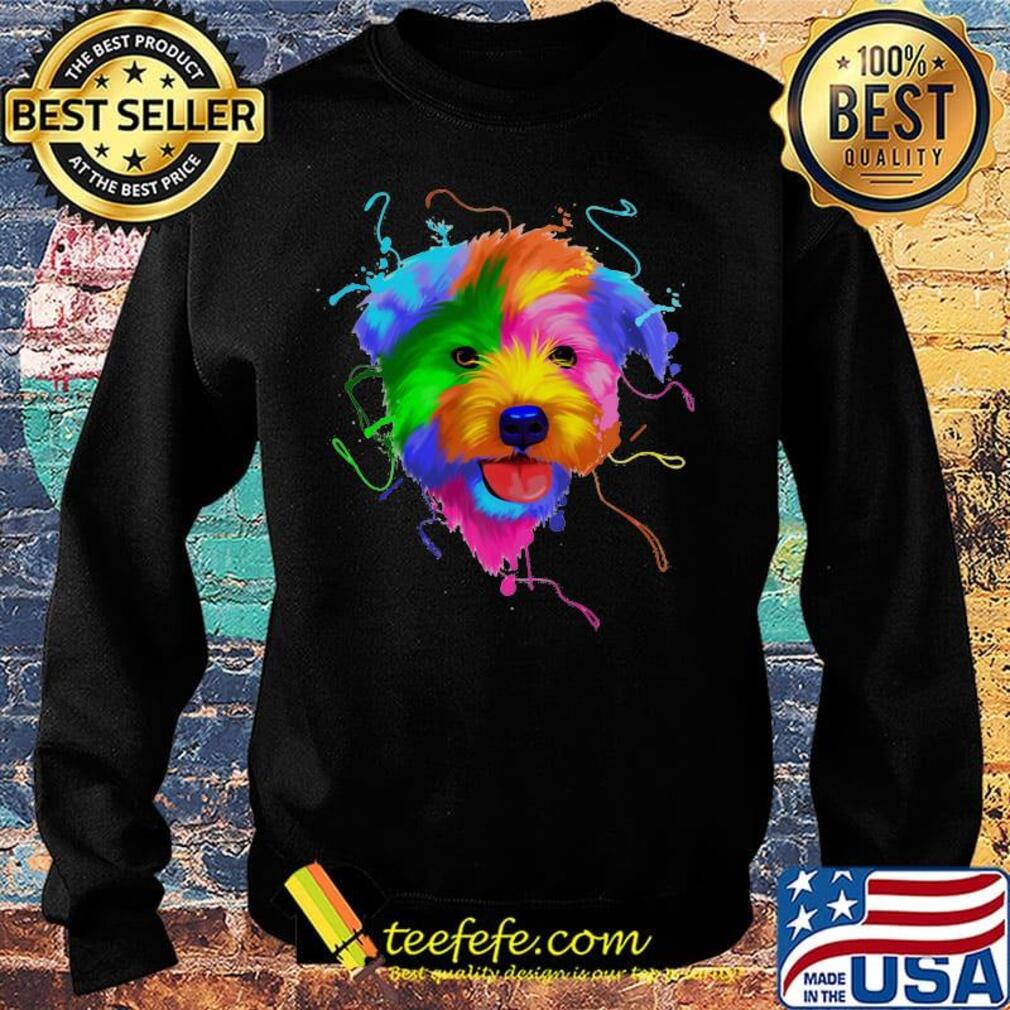 Rainbow flag lgbt dog s Sweater Rainbow flag lgbt dog s Sweater