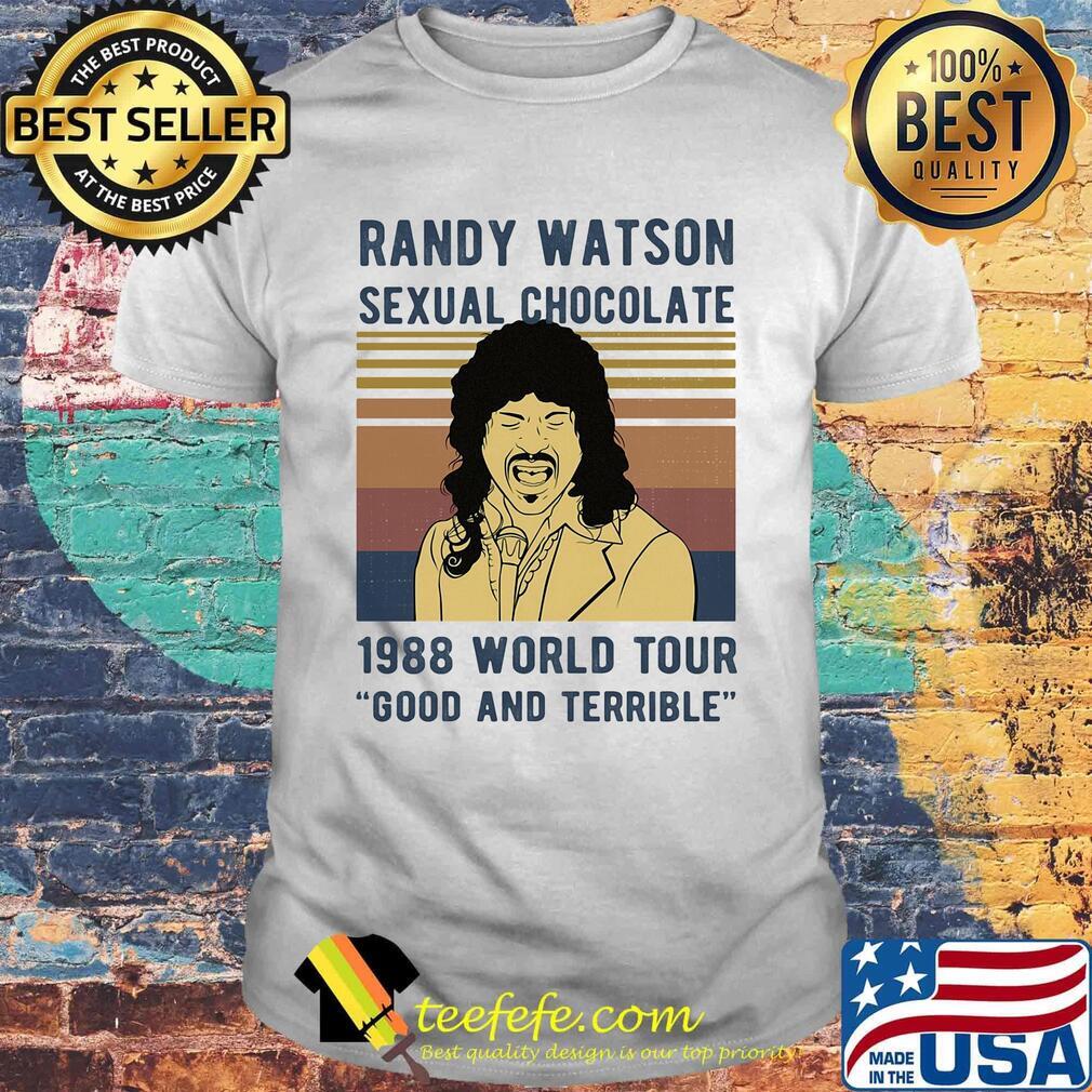 Randy Watson Sexual Chocolate 1988 World Tour Good And Terrible Vintage Retro Shirt Randy Watson Sexual Chocolate 1988 World Tour Good And Terrible Vintage Retro Shirt