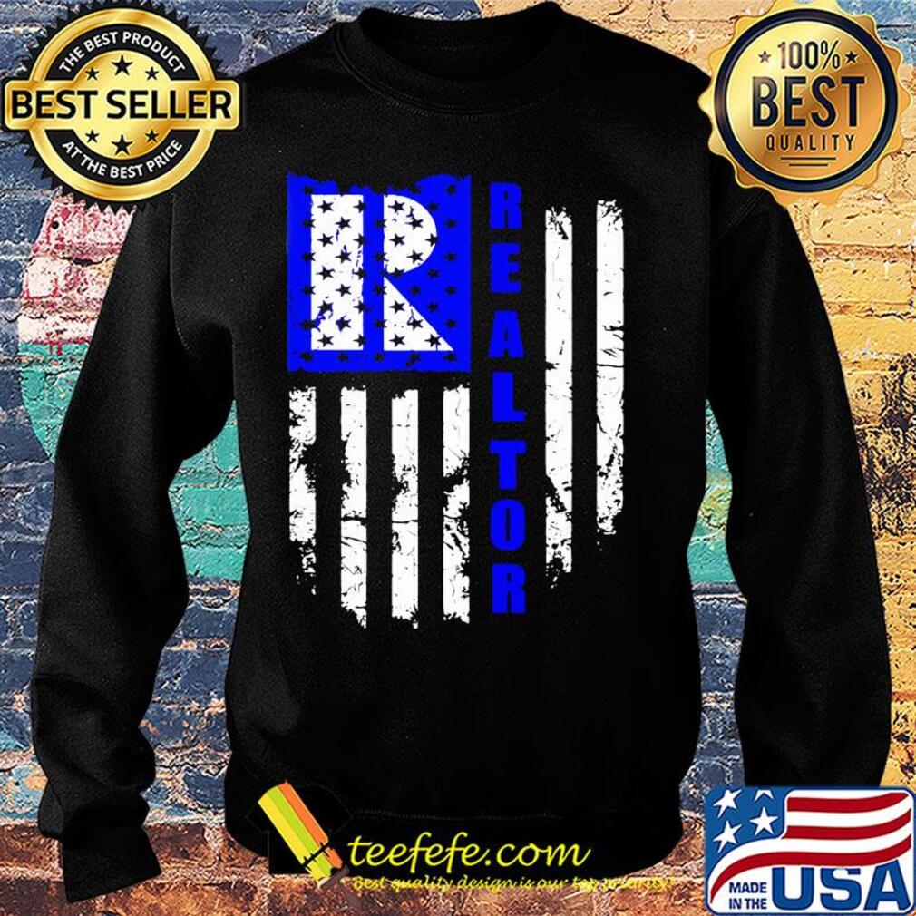 Realtor logo american flag independence day s Sweater Realtor logo american flag independence day s Sweater