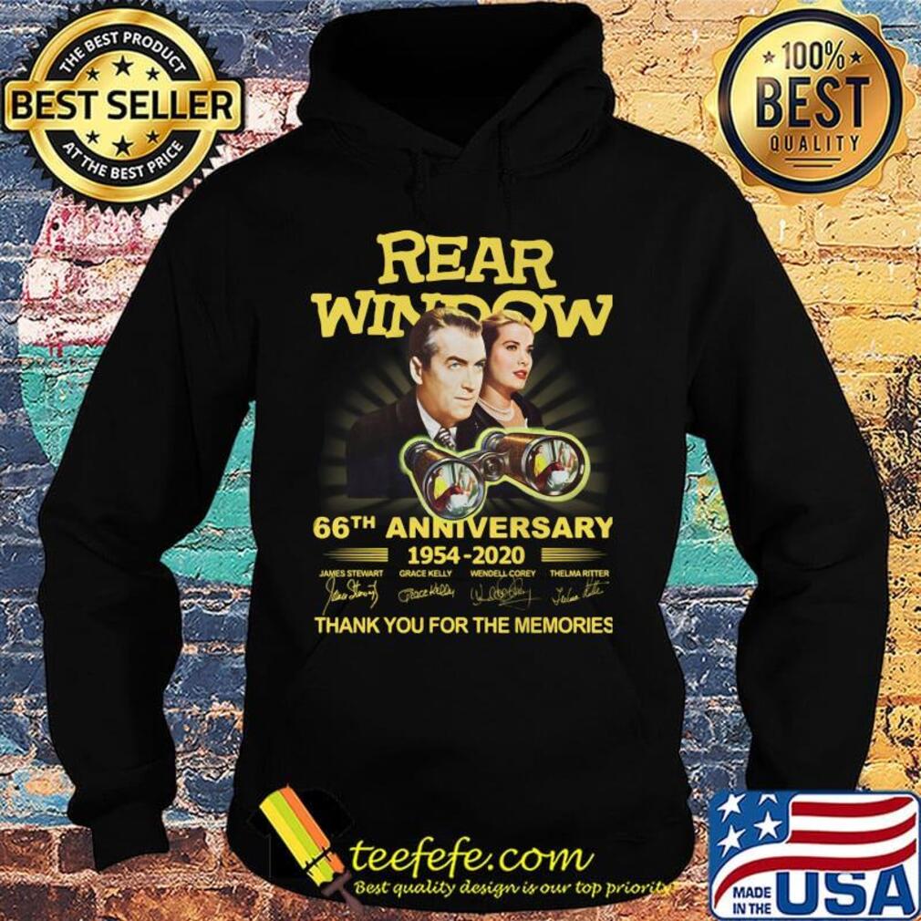 Rear window movie 66th anniversary 1954 2020 thank you for the memories signatures s Hoodie Rear window movie 66th anniversary 1954 2020 thank you for the memories signatures s Hoodie