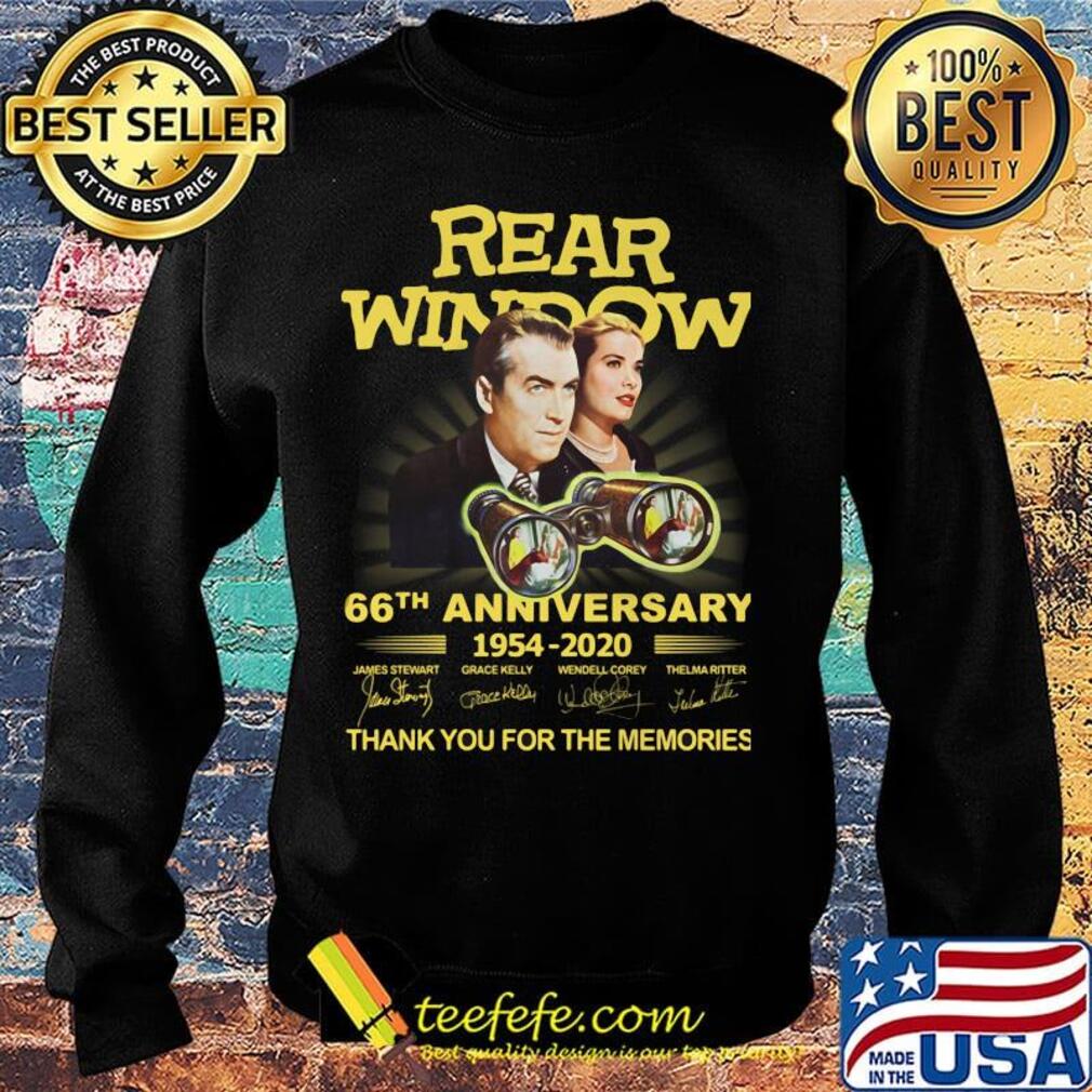 Rear window movie 66th anniversary 1954 2020 thank you for the memories signatures s Sweater Rear window movie 66th anniversary 1954 2020 thank you for the memories signatures s Sweater