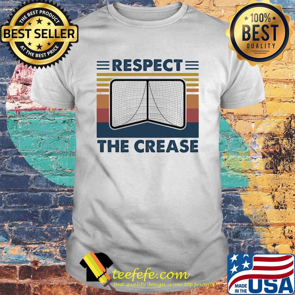 Respect the crease vintage retro shirt