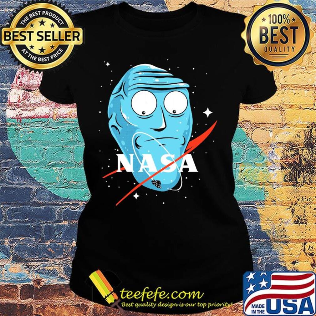 Rick and morty rick face nasa s Ladies tee Rick and morty rick face nasa s Ladies tee