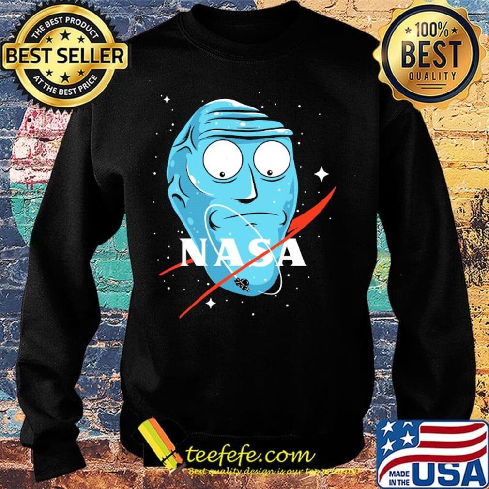 Rick and morty rick face nasa s Sweater Rick and morty rick face nasa s Sweater