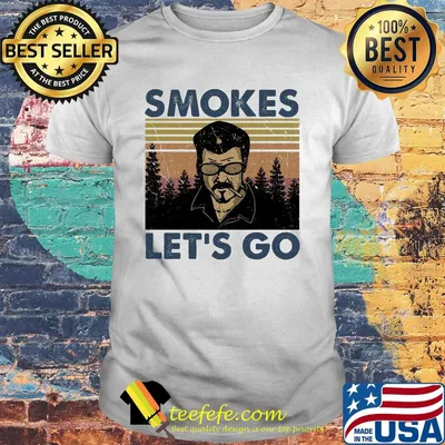 Ricky lafleur smokes let's go vintage retro shirt