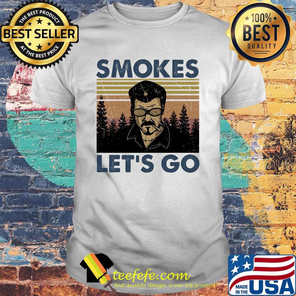 Ricky lafleur smokes let's go vintage retro shirt