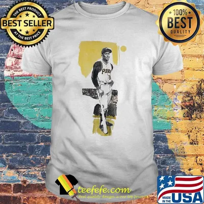 Roberto clemente pittsburgh pirates baseball team art colors shirt