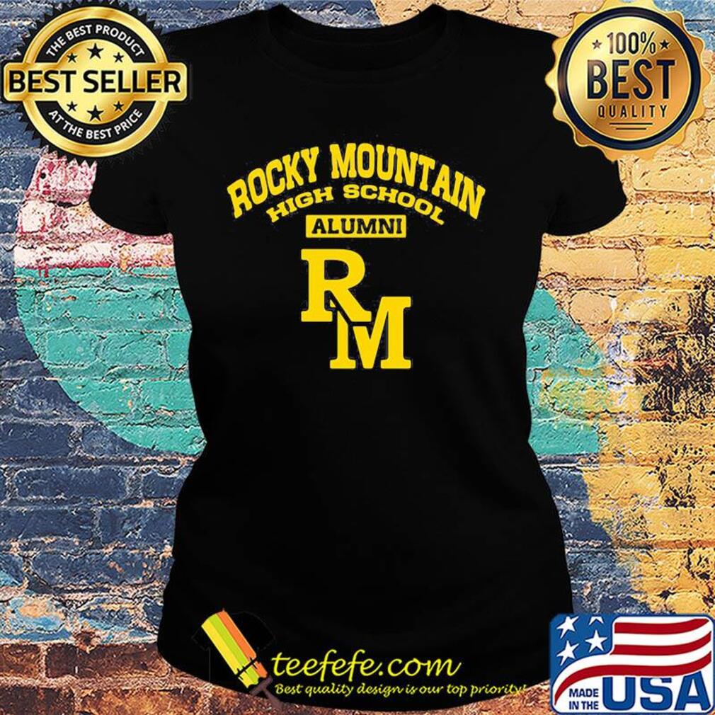 Rocky mountain high school alumni logo s Ladies tee Rocky mountain high school alumni logo s Ladies tee