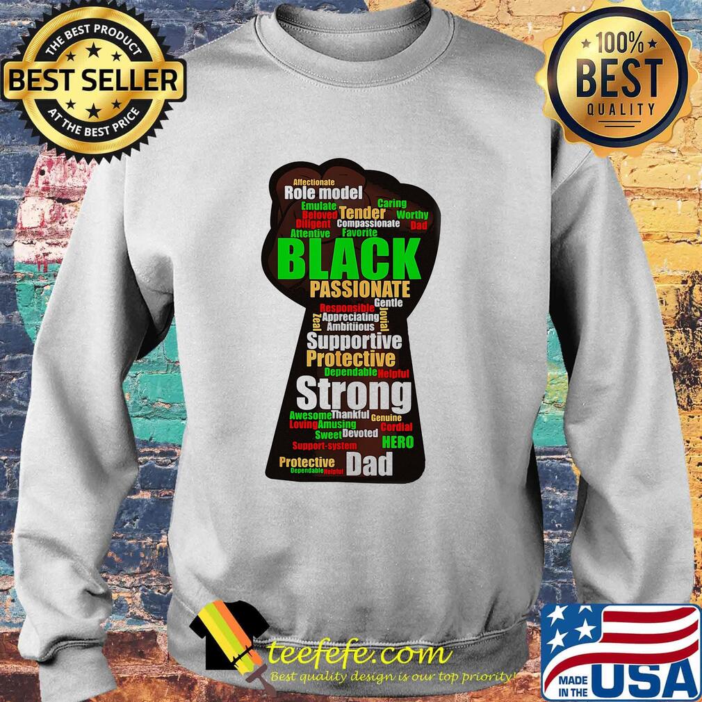 Role model black passionate supportive protective strong dad hand s Sweater Role model black passionate supportive protective strong dad hand s Sweater