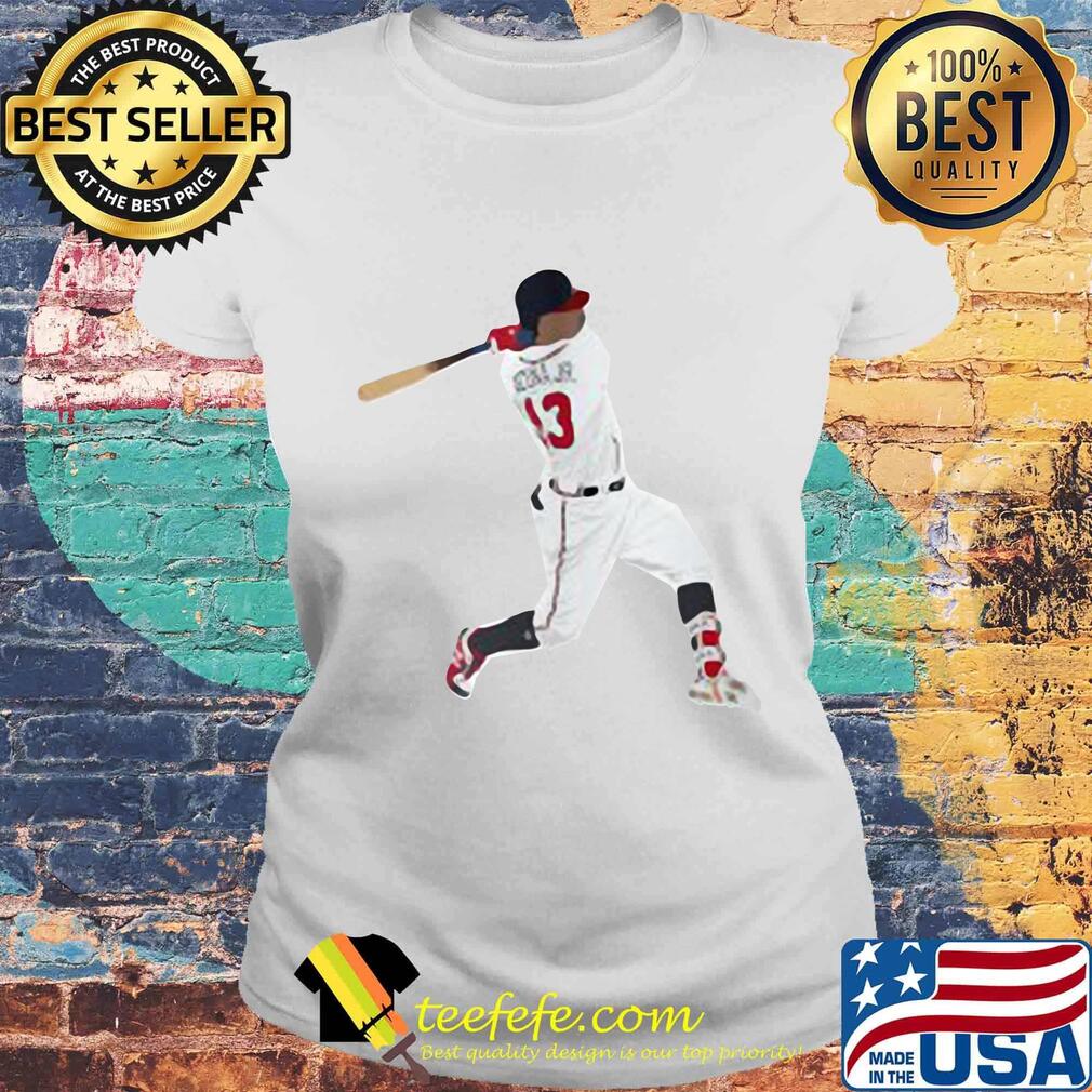 Ronald acuña left fielder atlanta braves baseball s Laides tee Ronald acuña left fielder atlanta braves baseball s Laides tee