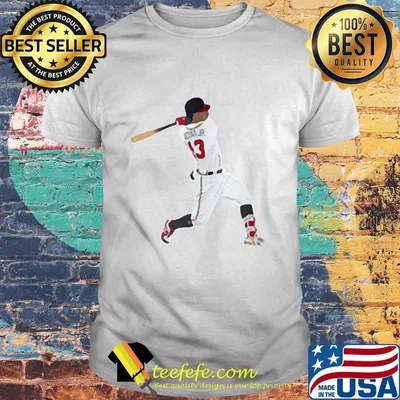 Ronald acuña left fielder atlanta braves baseball shirt