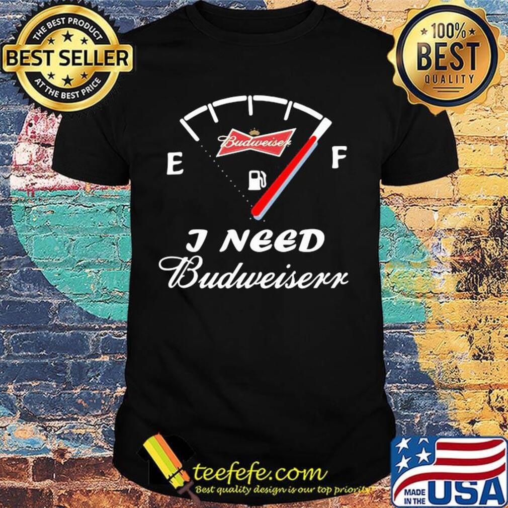 Run out of patience i need budweiser shirt