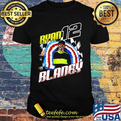 Ryan blaney #12 duracell 2018 checkered flag shirt