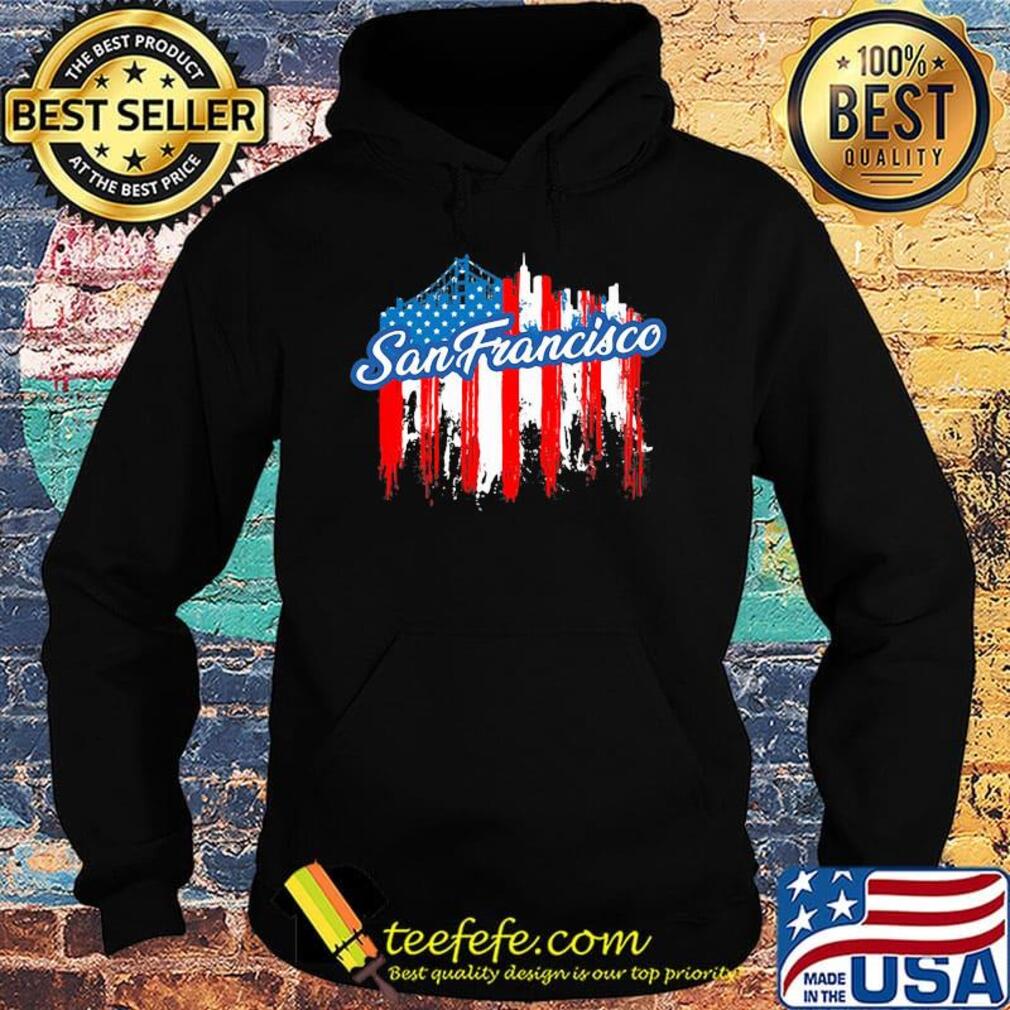 San francisco American flag s Hoodie San francisco American flag s Hoodie
