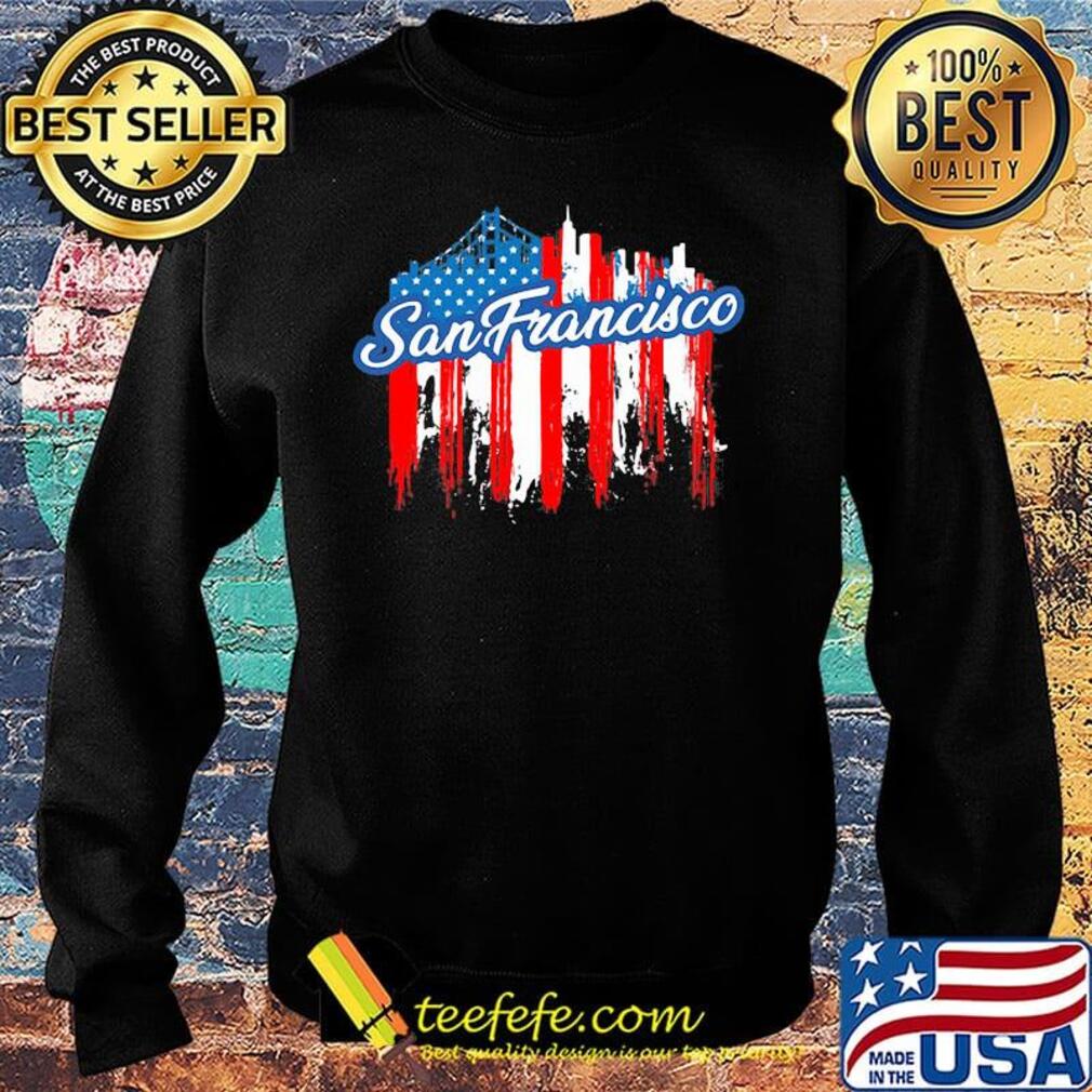 San francisco American flag s Sweater San francisco American flag s Sweater