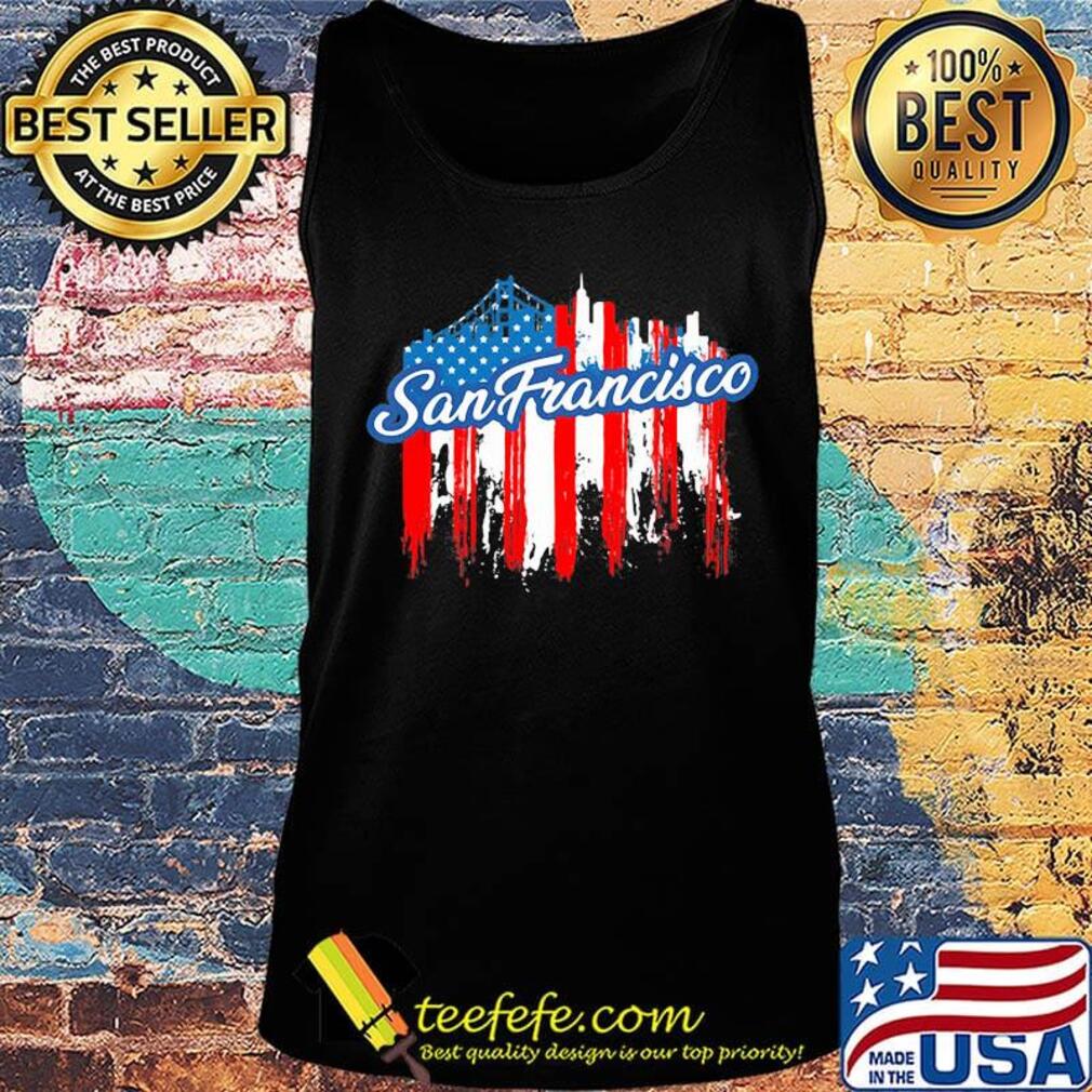 San francisco American flag s Tank top San francisco American flag s Tank top