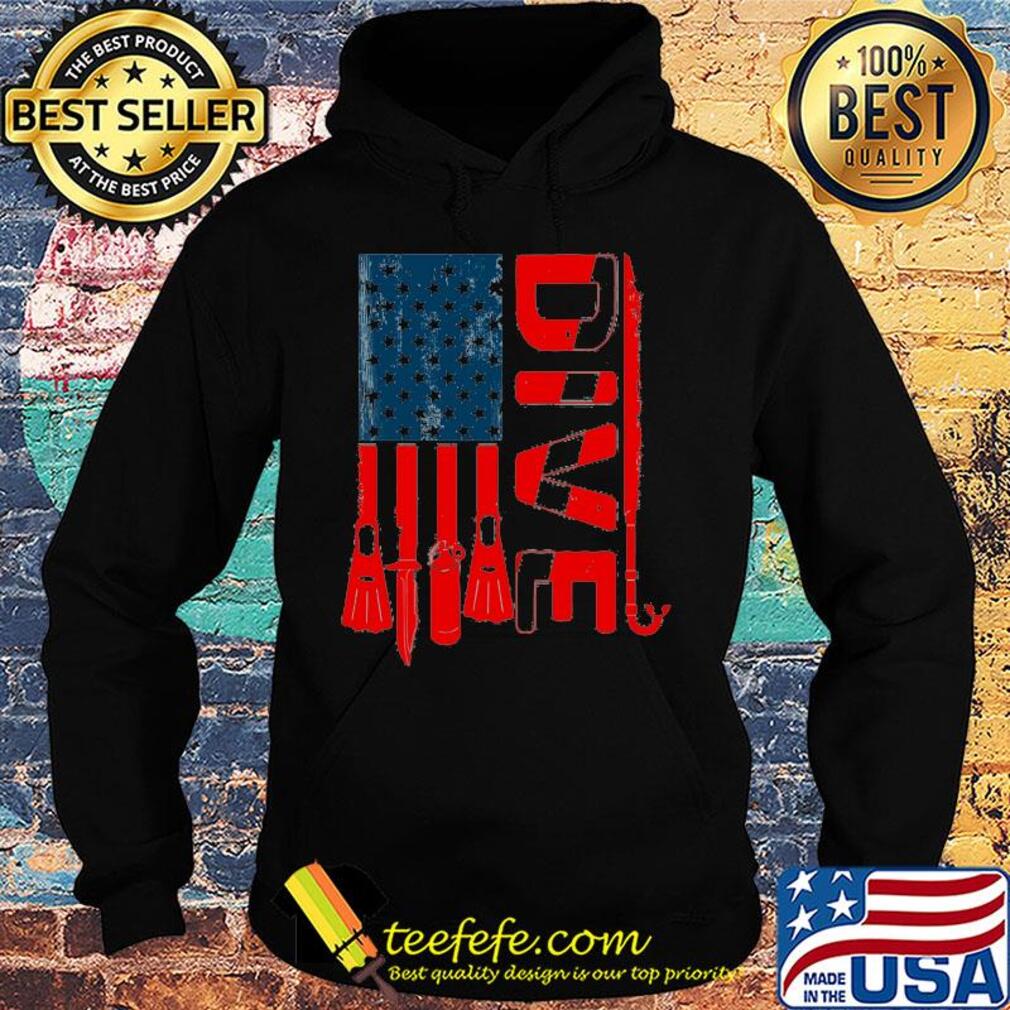 Scuba diving dive american flag independence day s Hoodie Scuba diving dive american flag independence day s Hoodie