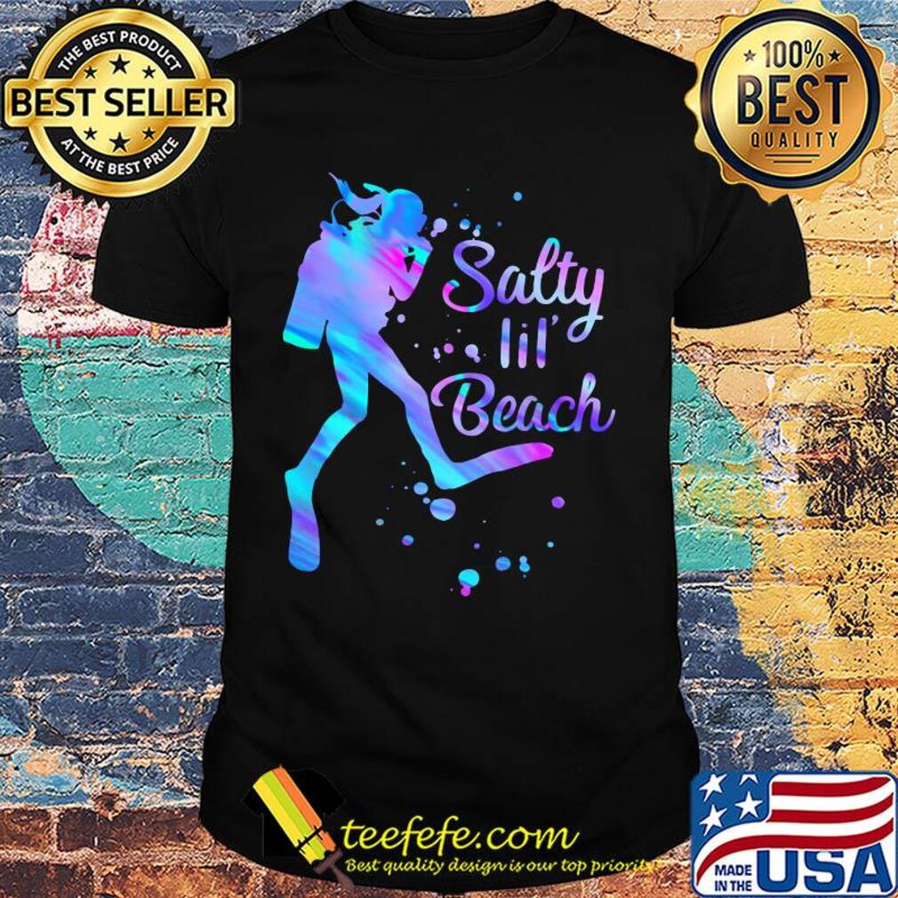 Scuba diving salty lil' beach shirt