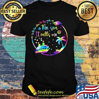 See the love where the sky meets the sea it calls me shirt