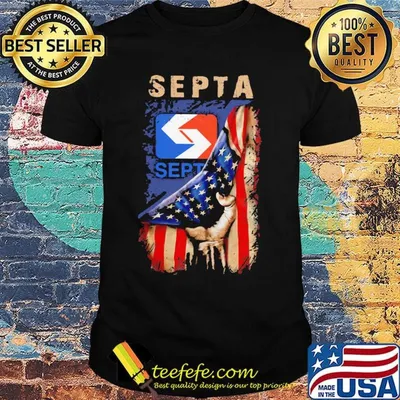 Septa american flag independence day shirt