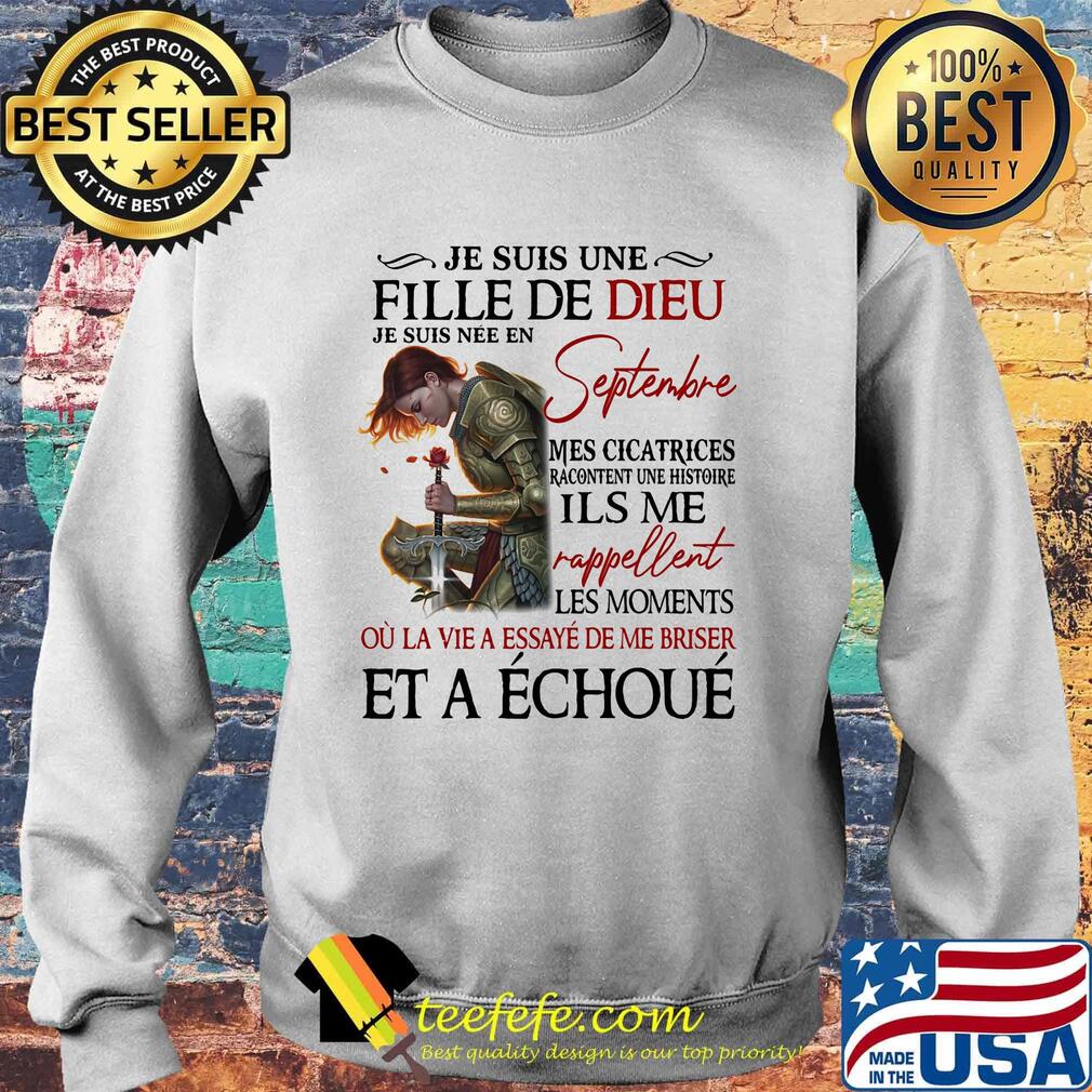 Septembre Mes Cicatrices Racontent Une Histoire Combattant Girl Shirt Sweater Septembre Mes Cicatrices Racontent Une Histoire Combattant Girl Shirt Sweater
