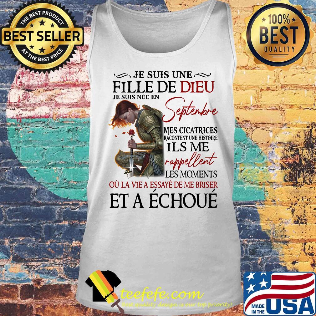 Septembre Mes Cicatrices Racontent Une Histoire Combattant Girl Shirt Tank top Septembre Mes Cicatrices Racontent Une Histoire Combattant Girl Shirt Tank top