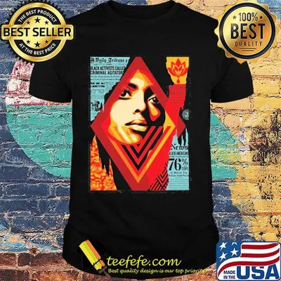 Shepard fairey bias by numbers shirt