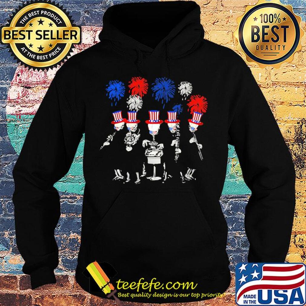 Skull drummer American flag veteran Independence day s Hoodie Skull drummer American flag veteran Independence day s Hoodie