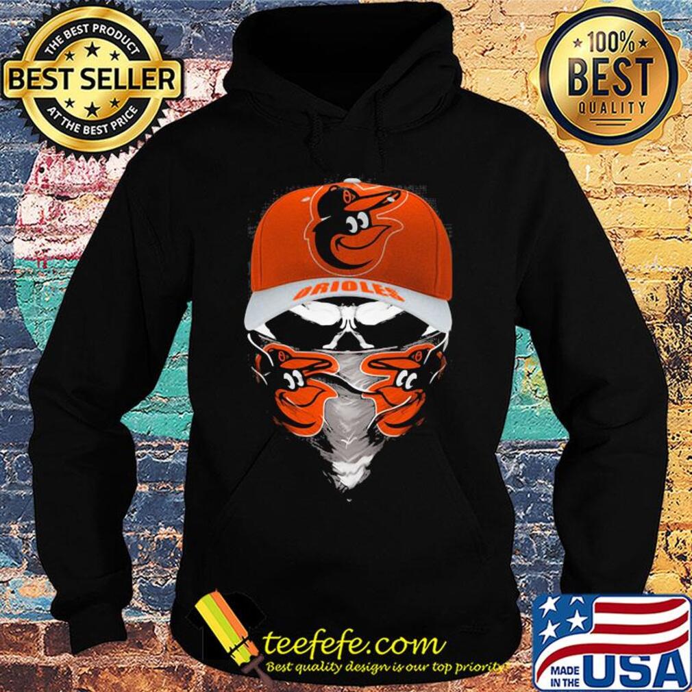 Skull mask baltimore orioles baseball s Hoodie Skull mask baltimore orioles baseball s Hoodie