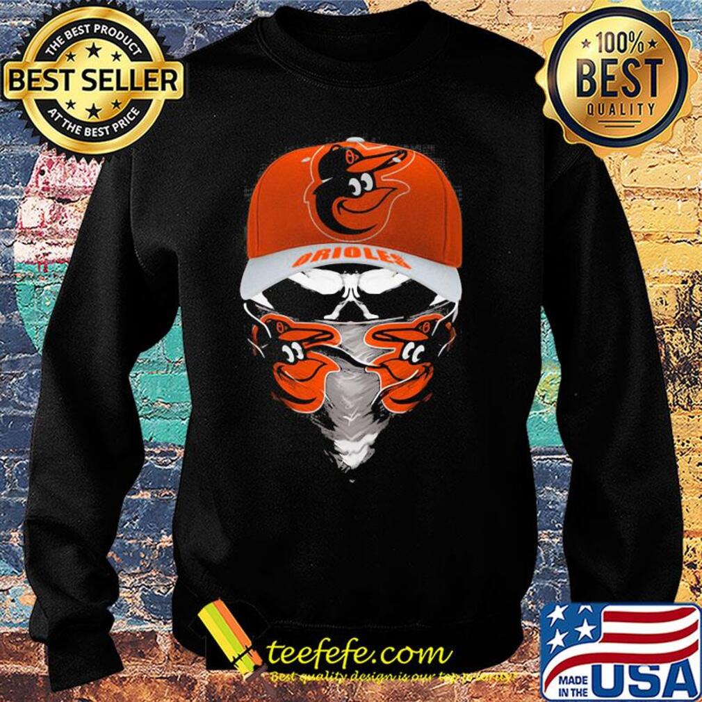 Skull mask baltimore orioles baseball s Sweater Skull mask baltimore orioles baseball s Sweater