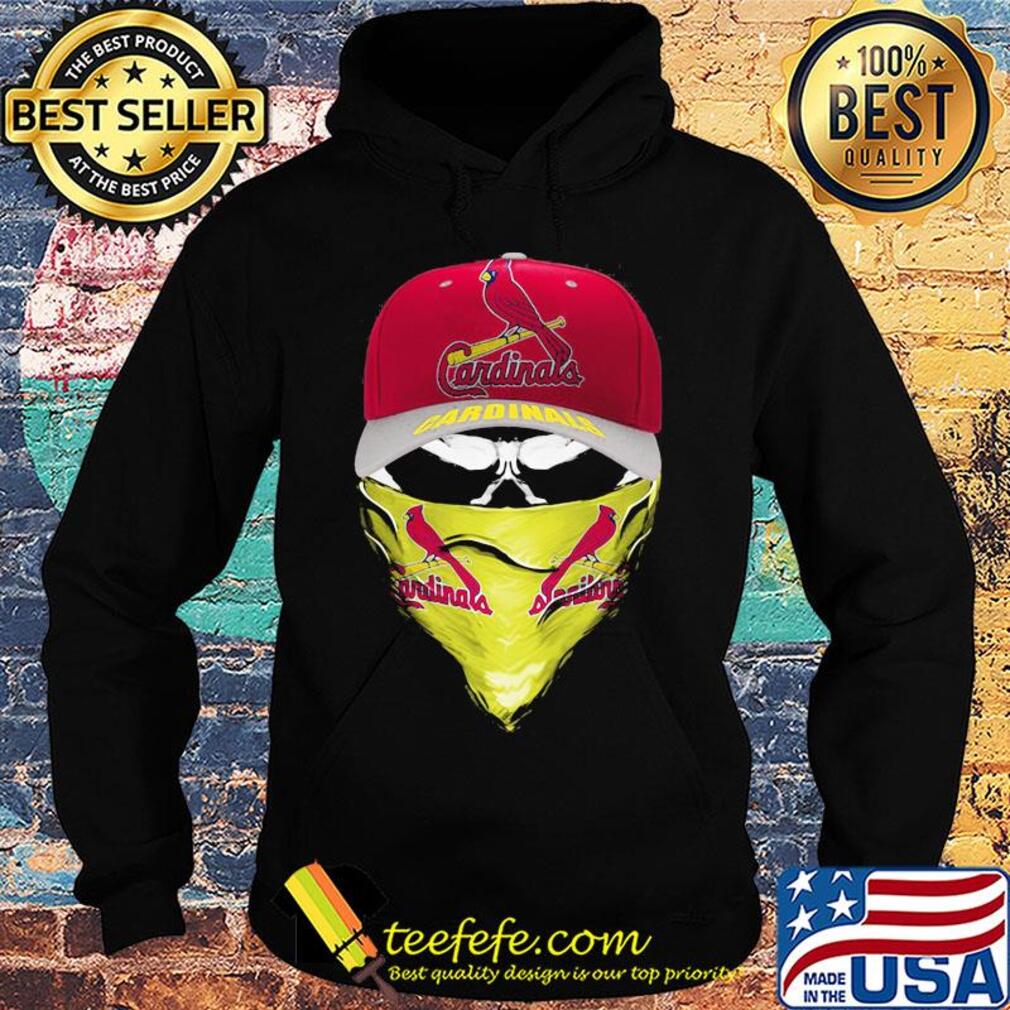 Skull mask st. louis cardinals baseball logo s Hoodie Skull mask st. louis cardinals baseball logo s Hoodie