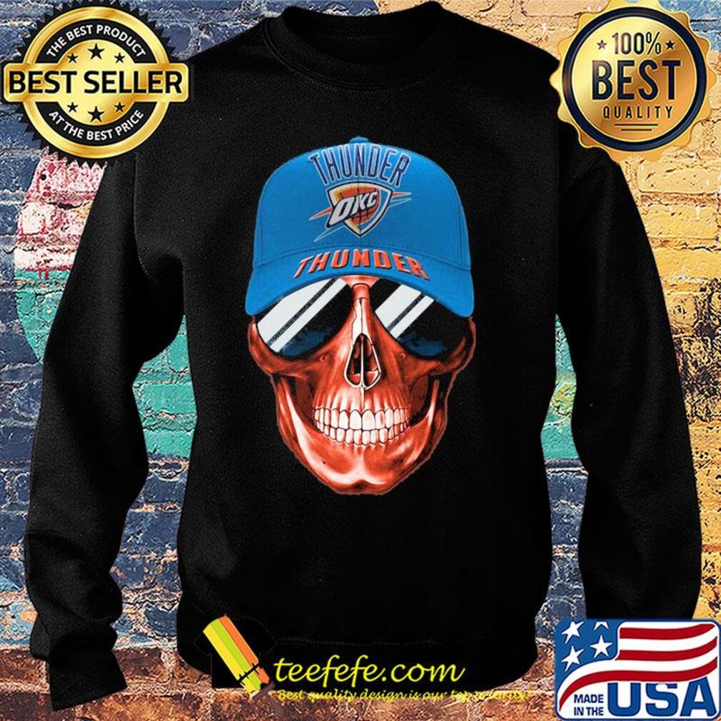 Skull smile oklahoma city thunder football s Sweater Skull smile oklahoma city thunder football s Sweater