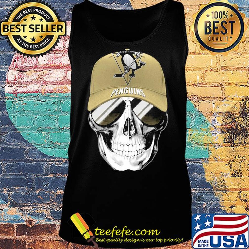 Skull smile pittsburgh penguins hockey s Tank top Skull smile pittsburgh penguins hockey s Tank top