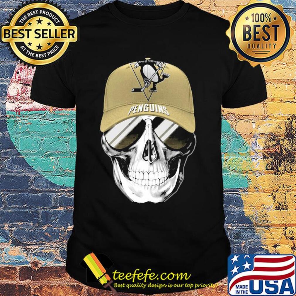Skull smile pittsburgh penguins hockey shirt Skull smile pittsburgh penguins hockey shirt