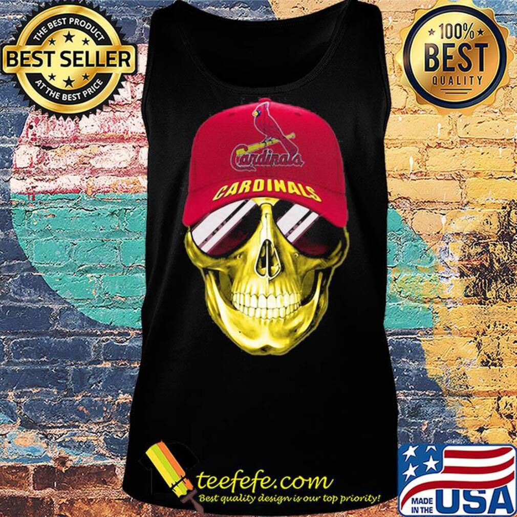 Skull smile st. louis cardinals baseball s Tank top Skull smile st. louis cardinals baseball s Tank top