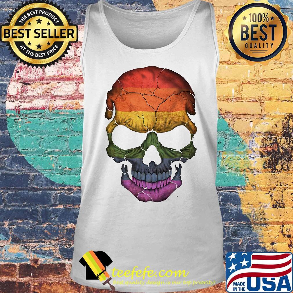 Skullcap Color Dark LGBT Shirt Tank top Skullcap Color Dark LGBT Shirt Tank top