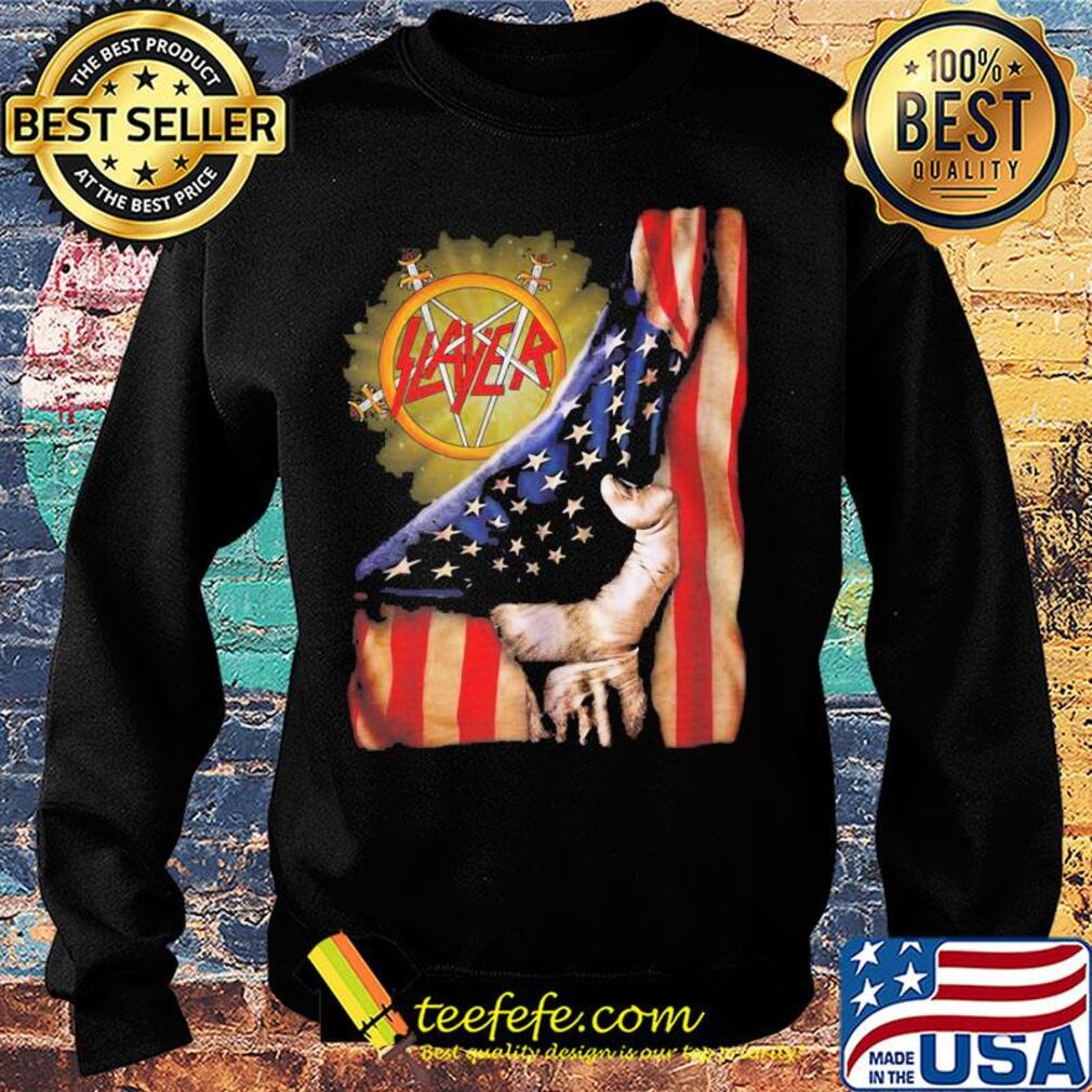 Slayer band american flag happy independence day s Sweater Slayer band american flag happy independence day s Sweater