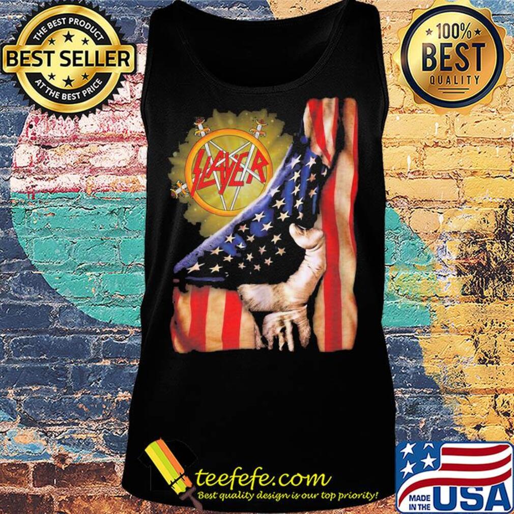 Slayer band american flag happy independence day s Tank top Slayer band american flag happy independence day s Tank top