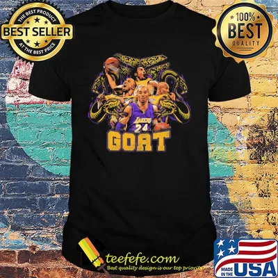 Snake mamba forever goat kobe bryant los angeles lakers basketball team shirt