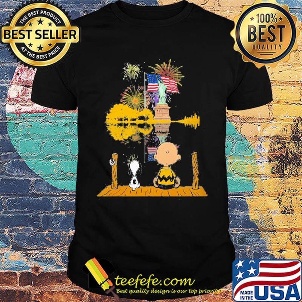 Snoopy and charlie brown firework american flag independence day shirt Snoopy and charlie brown firework american flag independence day shirt