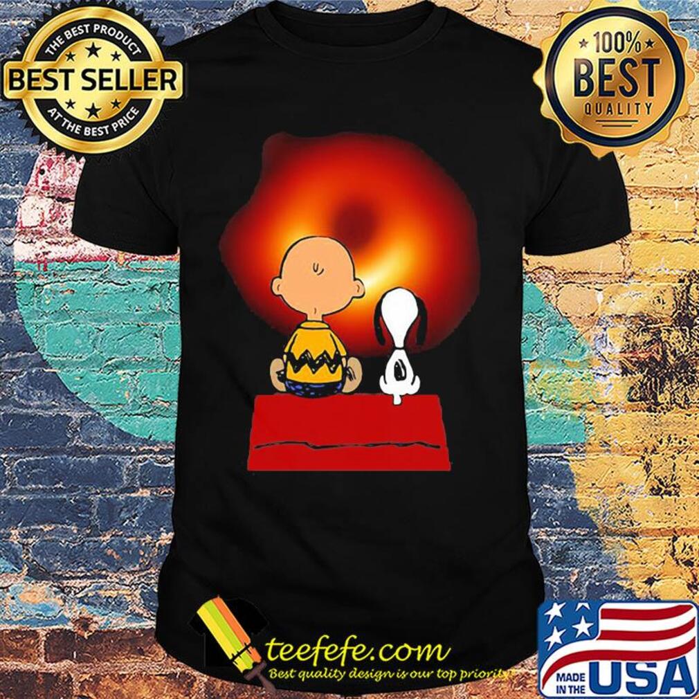 Snoopy and charlie brown see the sunset shirt