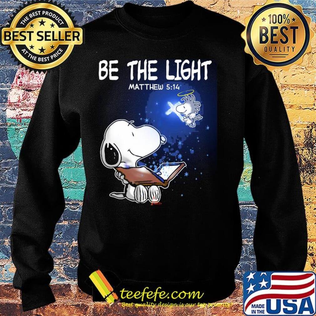Snoopy and woodstock be the light matthew s Sweater Snoopy and woodstock be the light matthew s Sweater