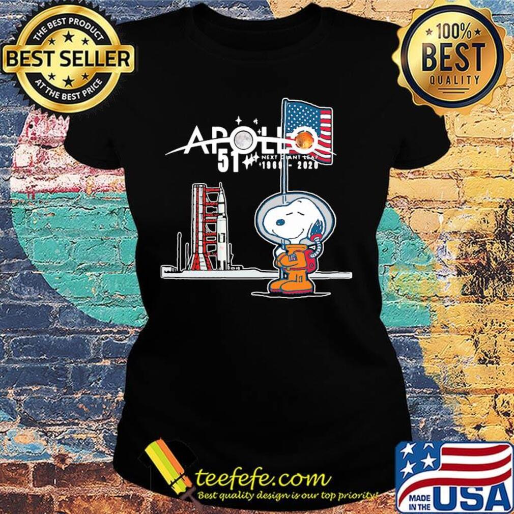 Snoopy apollo 51 next giant leap 1969 2020 american flag independence day s Ladies tee Snoopy apollo 51 next giant leap 1969 2020 american flag independence day s Ladies tee