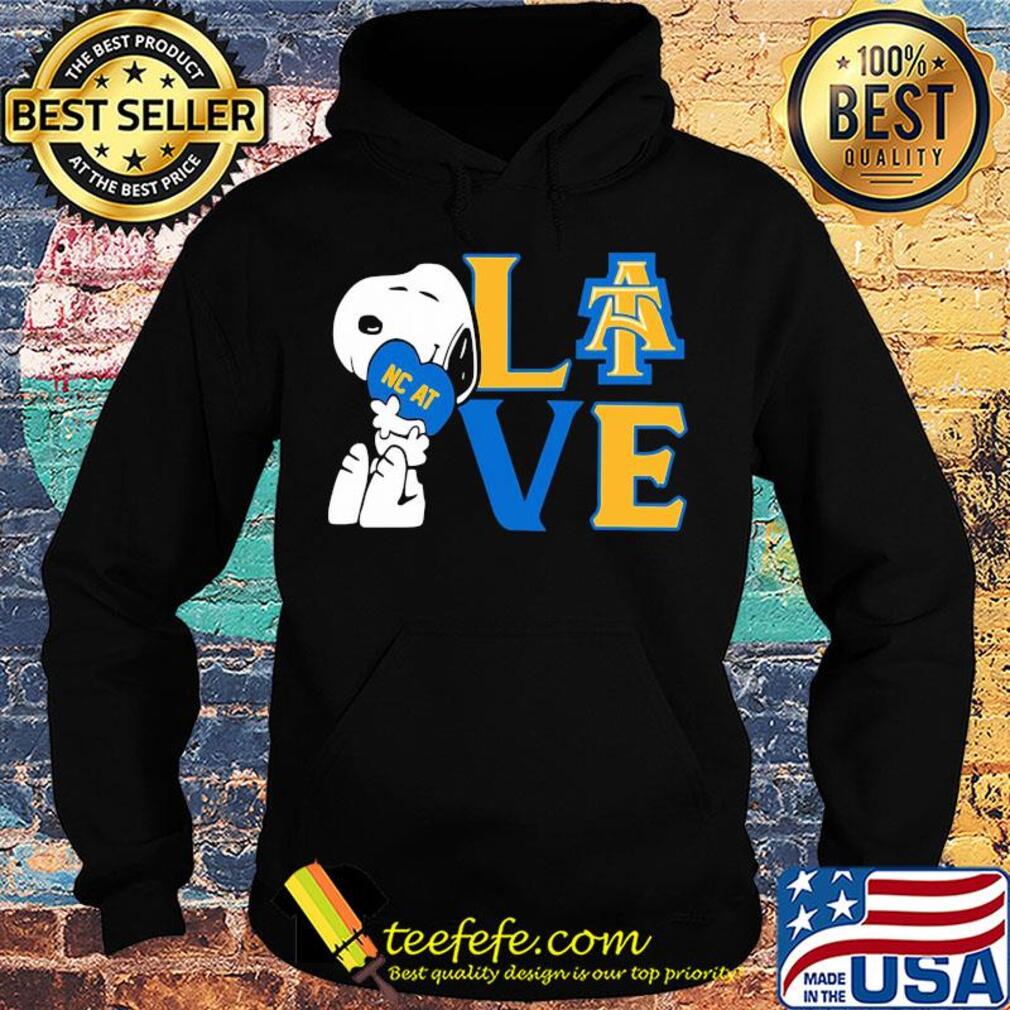 Snoopy hug heart love north carolina agricultural and technical state university s Hoodie Snoopy hug heart love north carolina agricultural and technical state university s Hoodie
