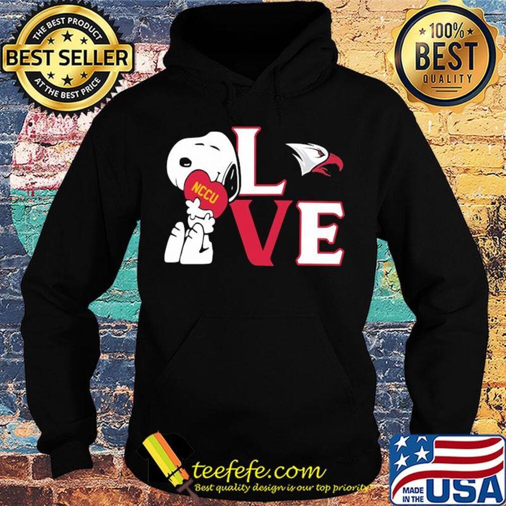 Snoopy hug heart love north carolina central eagles s Hoodie Snoopy hug heart love north carolina central eagles s Hoodie