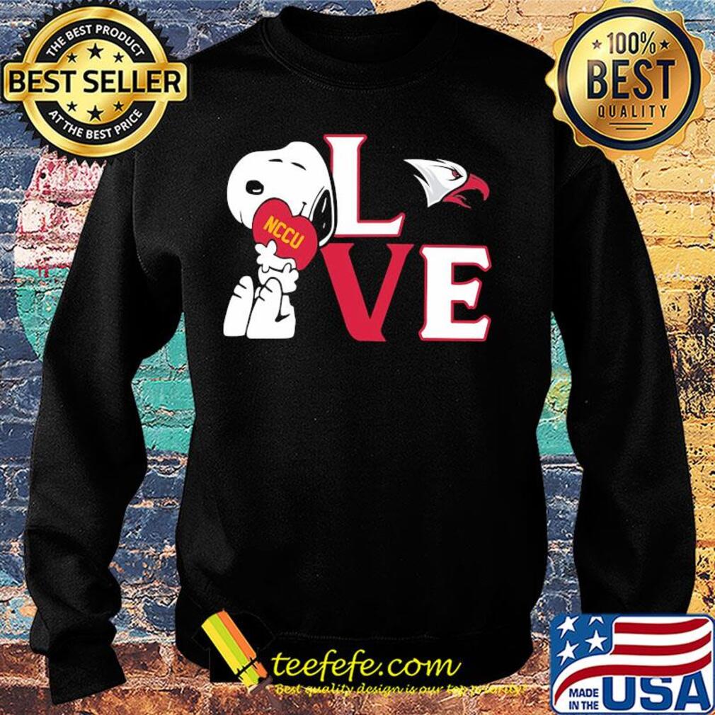 Snoopy hug heart love north carolina central eagles s Sweater Snoopy hug heart love north carolina central eagles s Sweater
