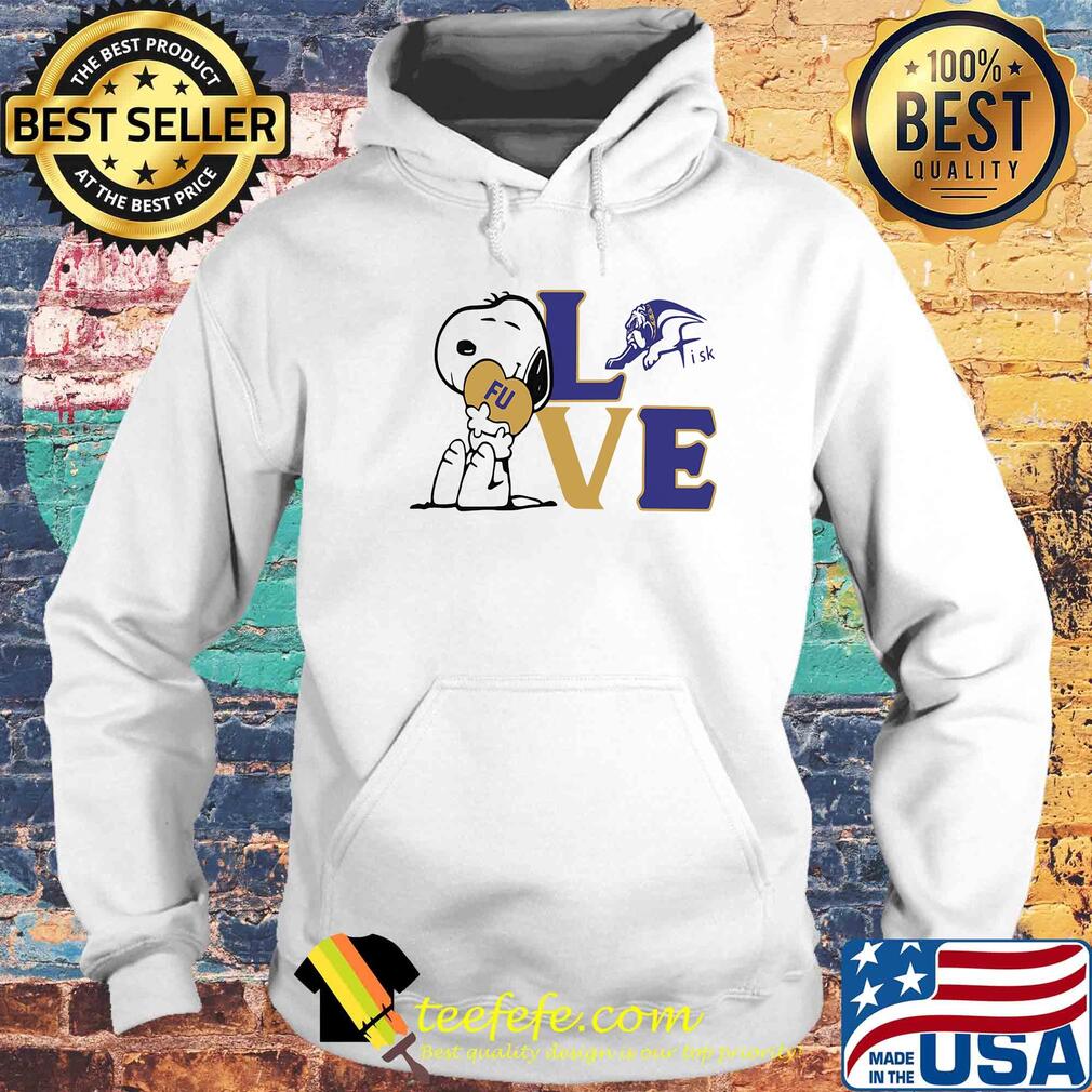 Snoopy love fu fisk university heart s Hoodie Snoopy love fu fisk university heart s Hoodie