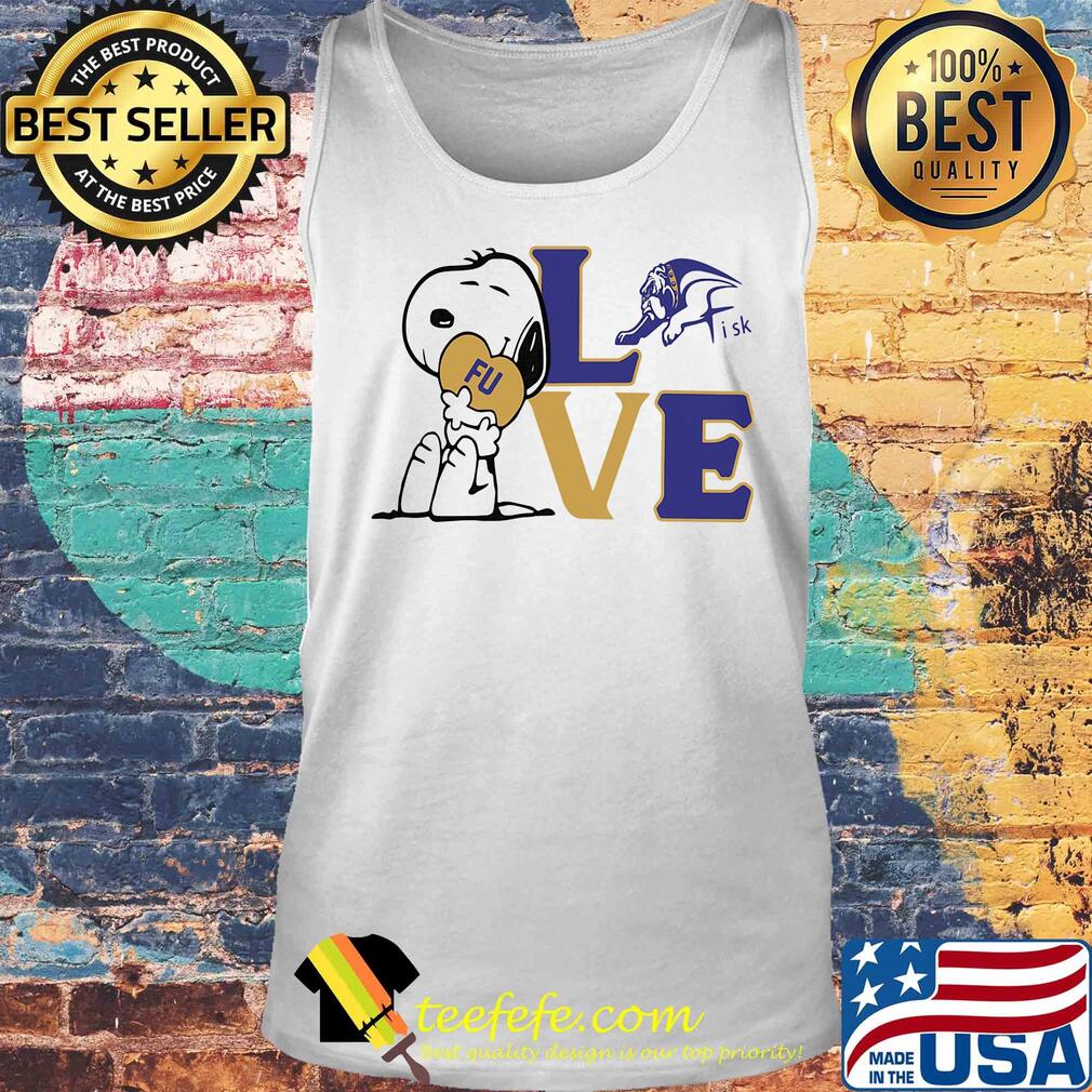 Snoopy love fu fisk university heart s Tank top Snoopy love fu fisk university heart s Tank top