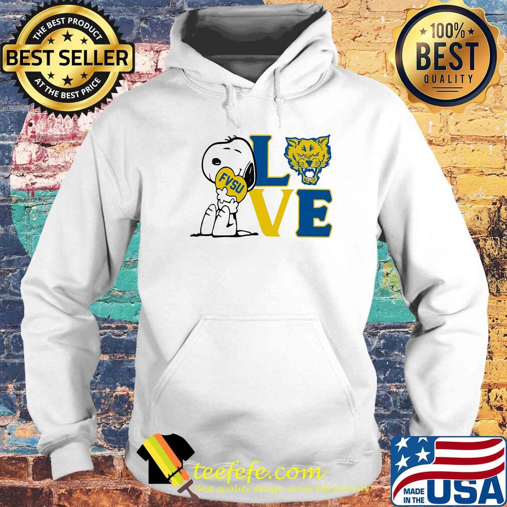 Snoopy love fvsu fort valley state university heart s Hoodie Snoopy love fvsu fort valley state university heart s Hoodie